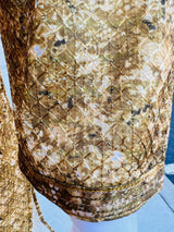 Exclusive Designer Mehandi Green Kurta with Digital Printing and Sequence Work in Soft Silk - Kaash