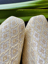 Handmade Mens Wedding Shoes in Off White - Kaash