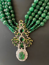 Emerald Statement Sabyasachi Inspired Bollywood Victorian Style Jewelry | Indian Wedding Jewelry | Indian Wedding Choker